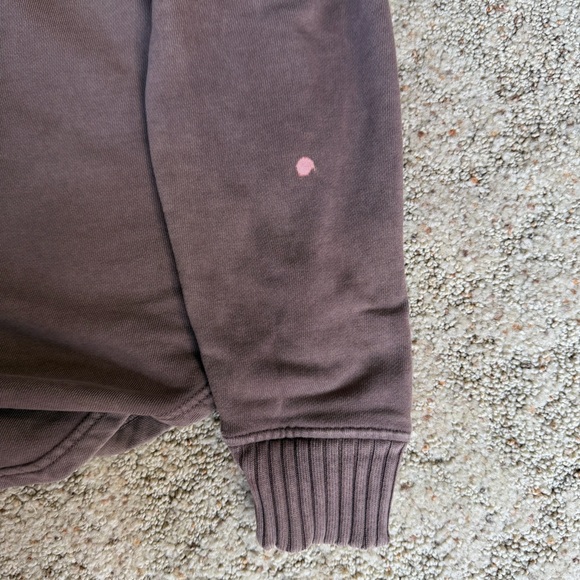 Aerie Brown Button Up Long Sleeve Sweatshirt Shirt Women's Size XS Shacket - Picture 8 of 8